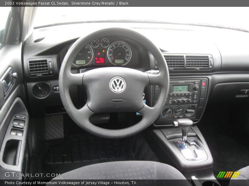 Silverstone Grey Metallic / Black 2003 Volkswagen Passat GL Sedan