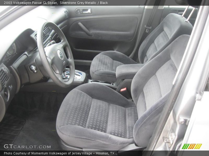 Silverstone Grey Metallic / Black 2003 Volkswagen Passat GL Sedan
