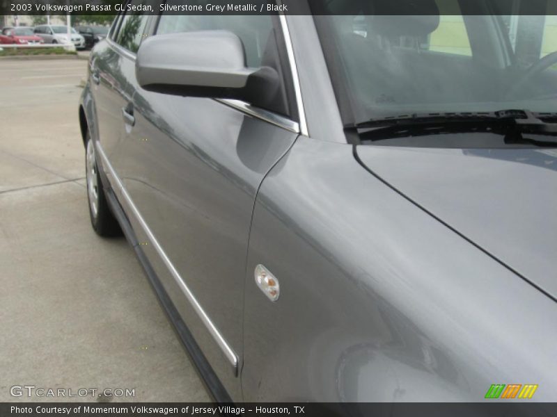 Silverstone Grey Metallic / Black 2003 Volkswagen Passat GL Sedan