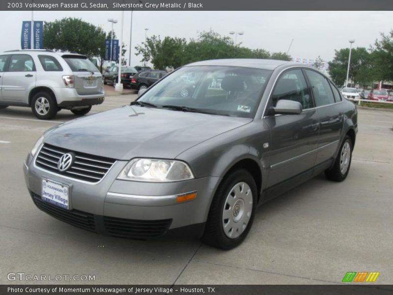 Silverstone Grey Metallic / Black 2003 Volkswagen Passat GL Sedan