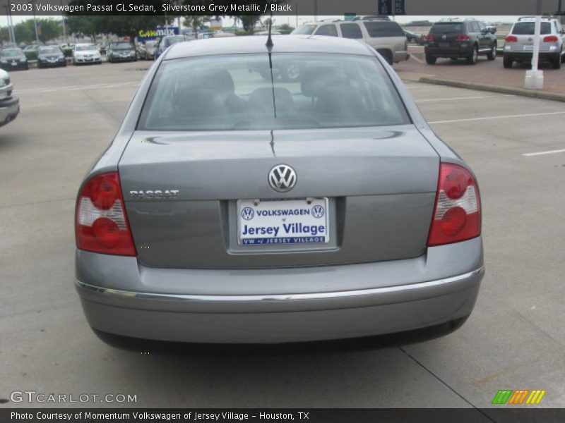 Silverstone Grey Metallic / Black 2003 Volkswagen Passat GL Sedan