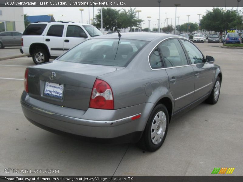 Silverstone Grey Metallic / Black 2003 Volkswagen Passat GL Sedan