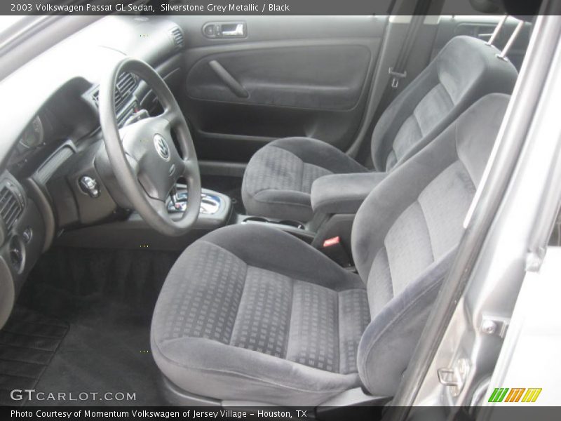 Silverstone Grey Metallic / Black 2003 Volkswagen Passat GL Sedan