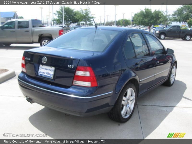 Galactic Blue Metallic / Grey 2004 Volkswagen Jetta GLS 1.8T Sedan