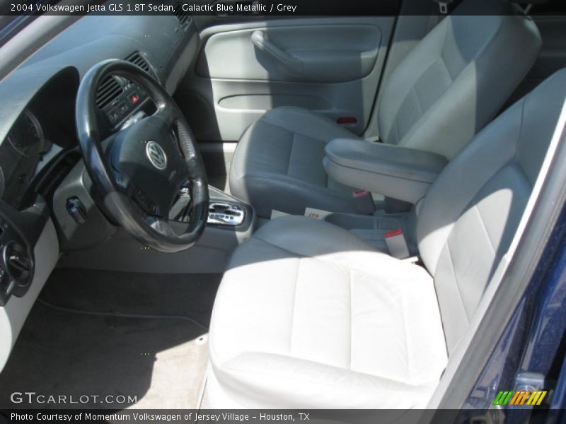 Galactic Blue Metallic / Grey 2004 Volkswagen Jetta GLS 1.8T Sedan