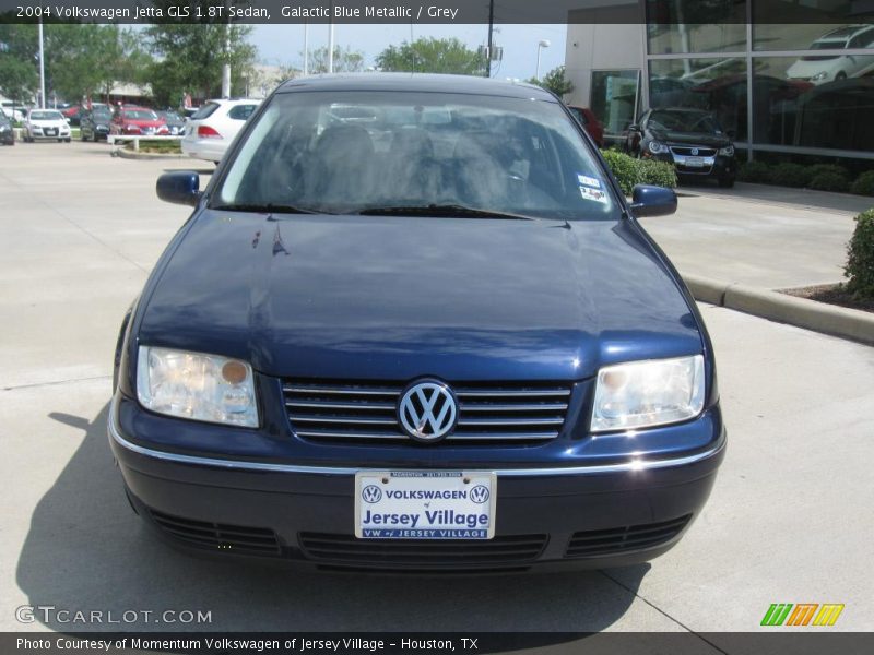 Galactic Blue Metallic / Grey 2004 Volkswagen Jetta GLS 1.8T Sedan