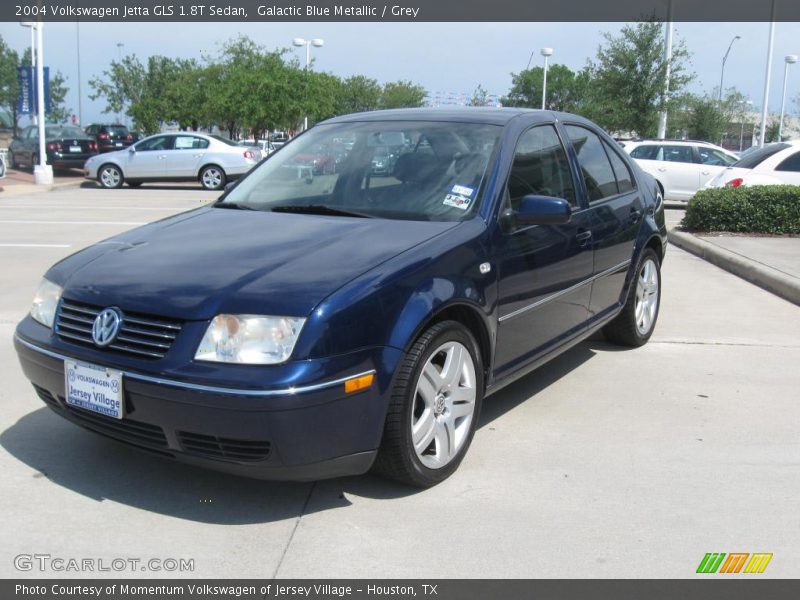 Galactic Blue Metallic / Grey 2004 Volkswagen Jetta GLS 1.8T Sedan