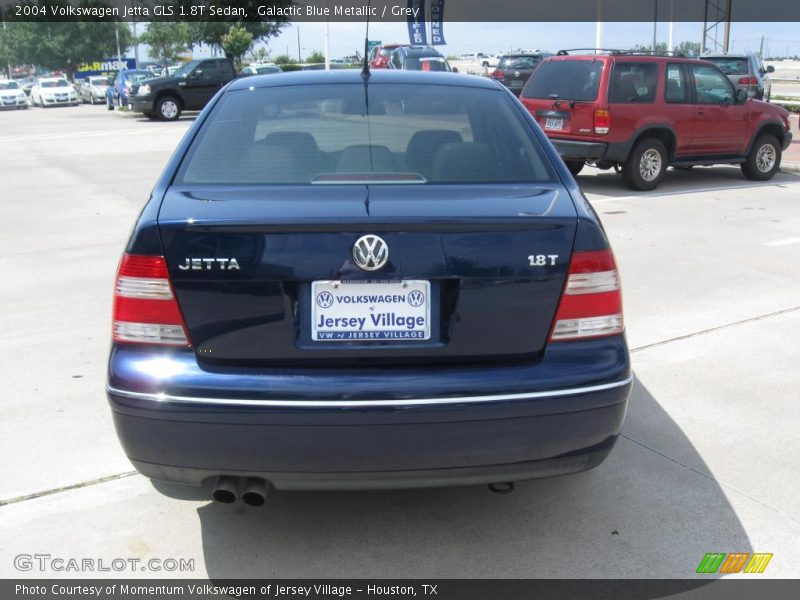 Galactic Blue Metallic / Grey 2004 Volkswagen Jetta GLS 1.8T Sedan