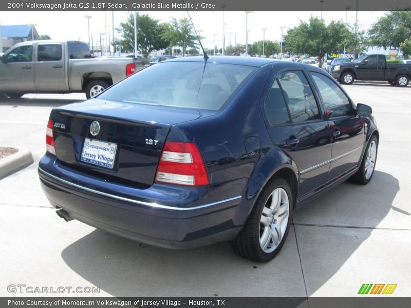 Galactic Blue Metallic / Grey 2004 Volkswagen Jetta GLS 1.8T Sedan