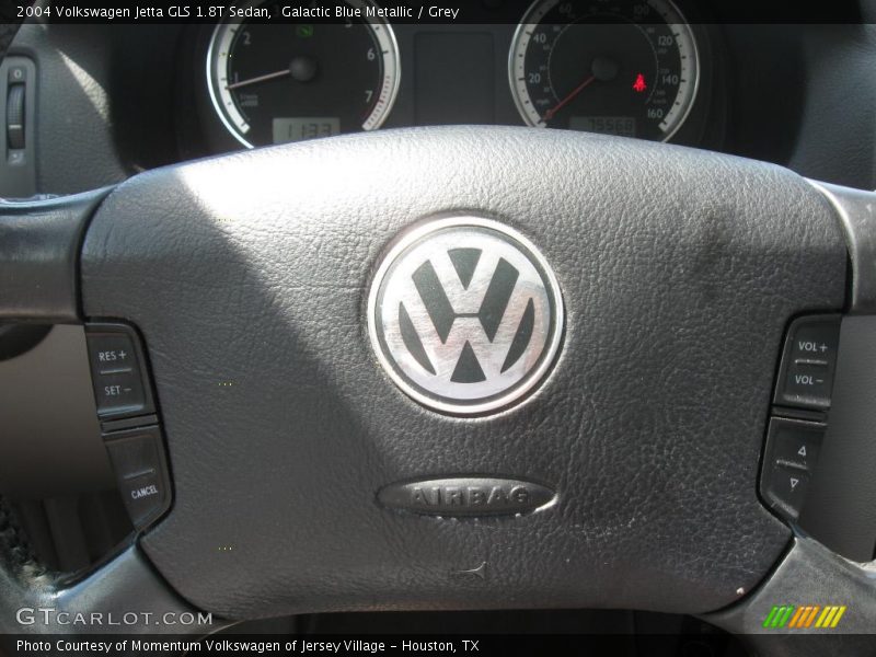 Galactic Blue Metallic / Grey 2004 Volkswagen Jetta GLS 1.8T Sedan
