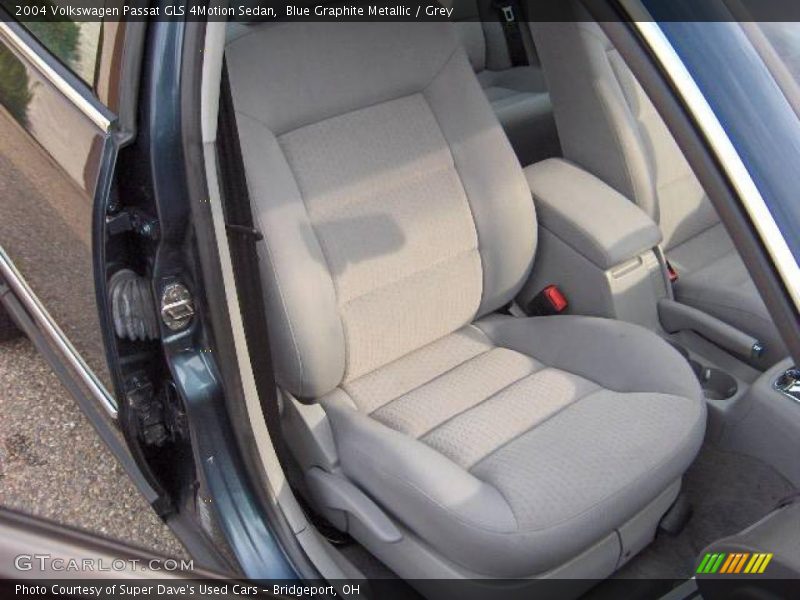 Blue Graphite Metallic / Grey 2004 Volkswagen Passat GLS 4Motion Sedan