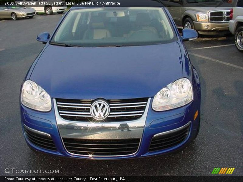 Laser Blue Metallic / Anthracite 2009 Volkswagen Jetta SE Sedan
