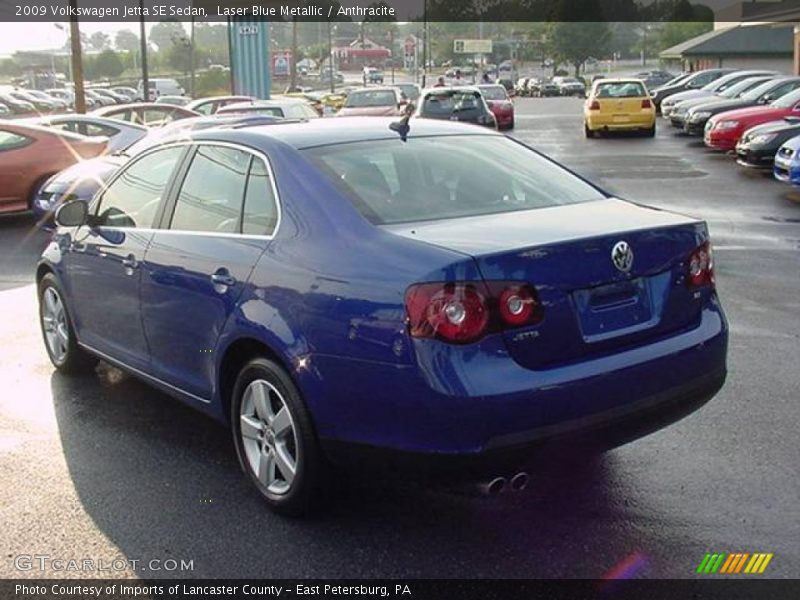 Laser Blue Metallic / Anthracite 2009 Volkswagen Jetta SE Sedan