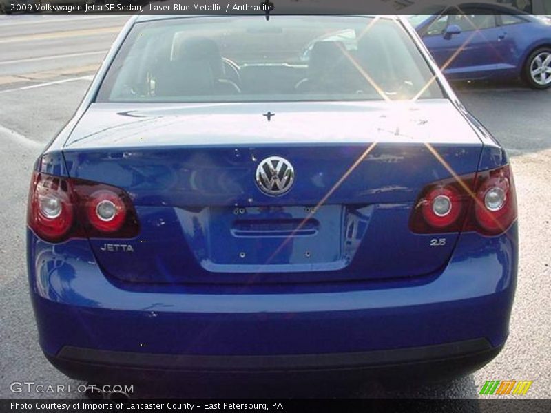 Laser Blue Metallic / Anthracite 2009 Volkswagen Jetta SE Sedan