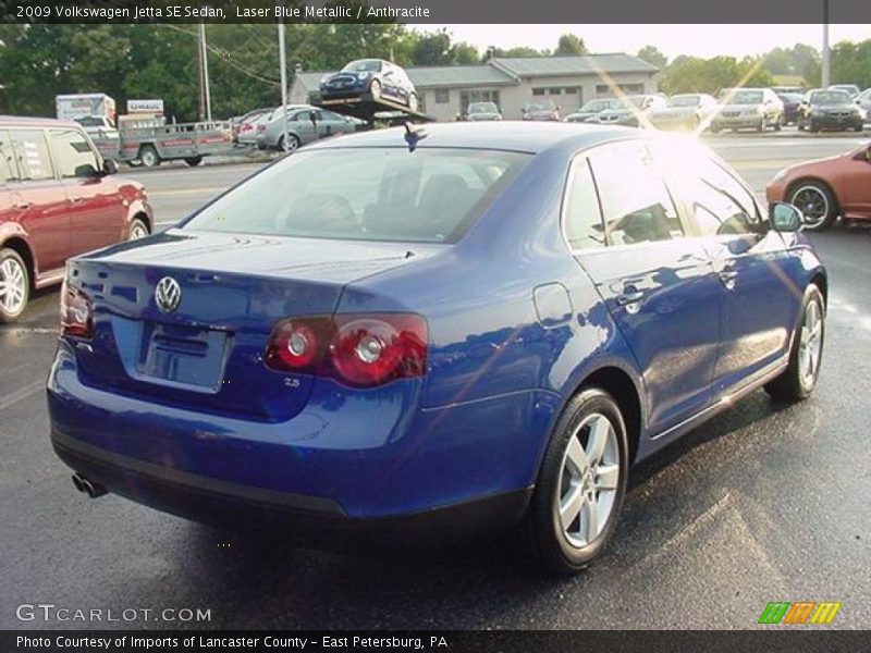 Laser Blue Metallic / Anthracite 2009 Volkswagen Jetta SE Sedan