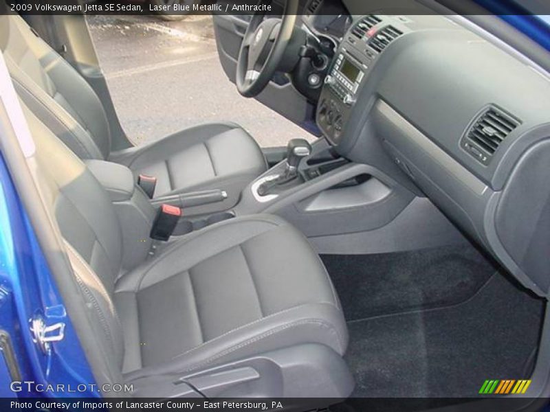 Laser Blue Metallic / Anthracite 2009 Volkswagen Jetta SE Sedan