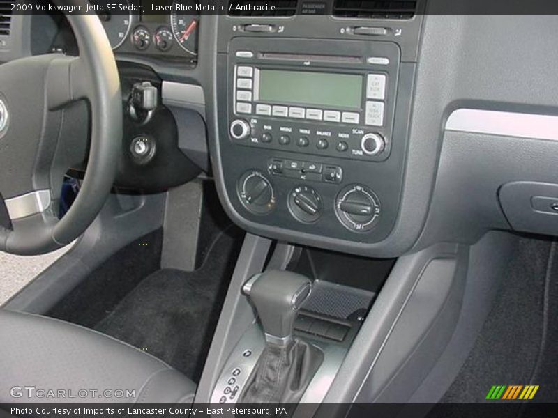 Laser Blue Metallic / Anthracite 2009 Volkswagen Jetta SE Sedan