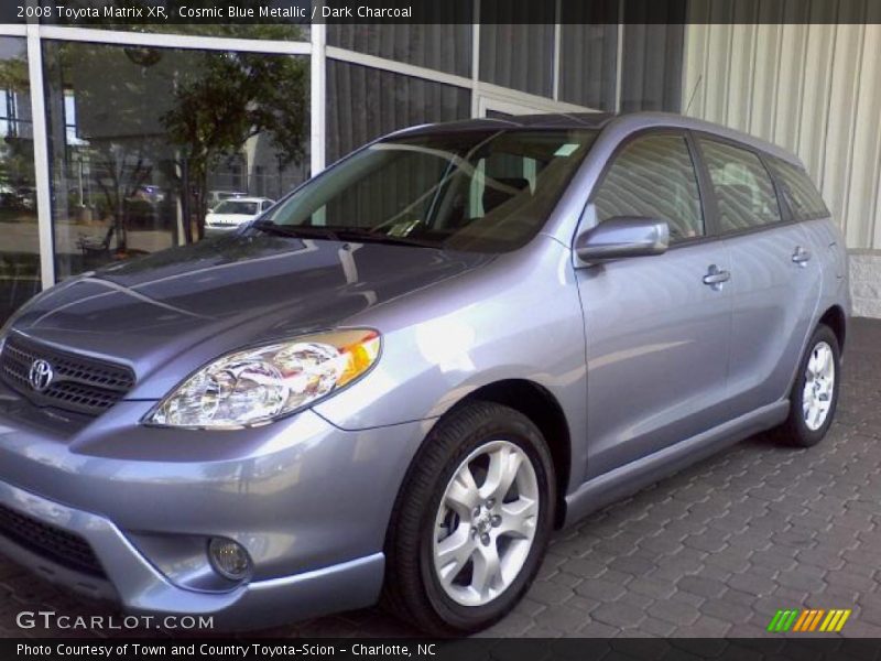 Cosmic Blue Metallic / Dark Charcoal 2008 Toyota Matrix XR