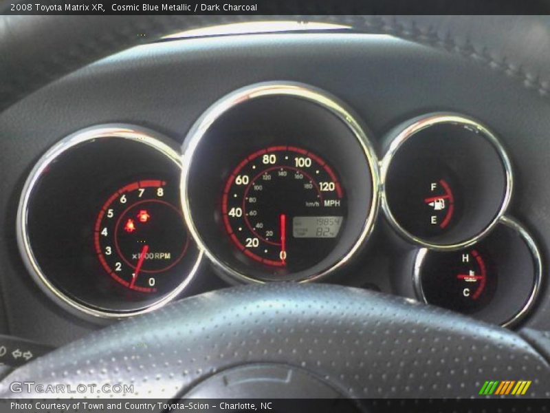 Cosmic Blue Metallic / Dark Charcoal 2008 Toyota Matrix XR