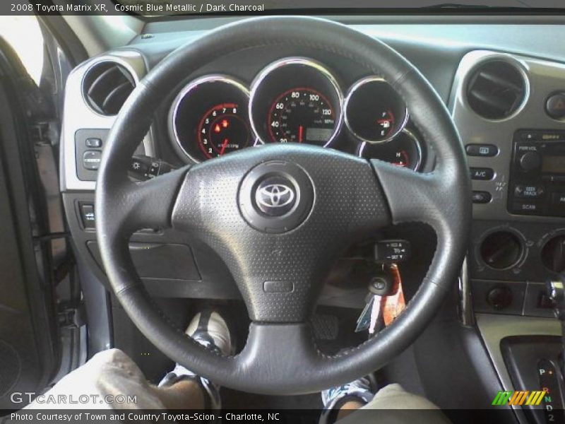 Cosmic Blue Metallic / Dark Charcoal 2008 Toyota Matrix XR