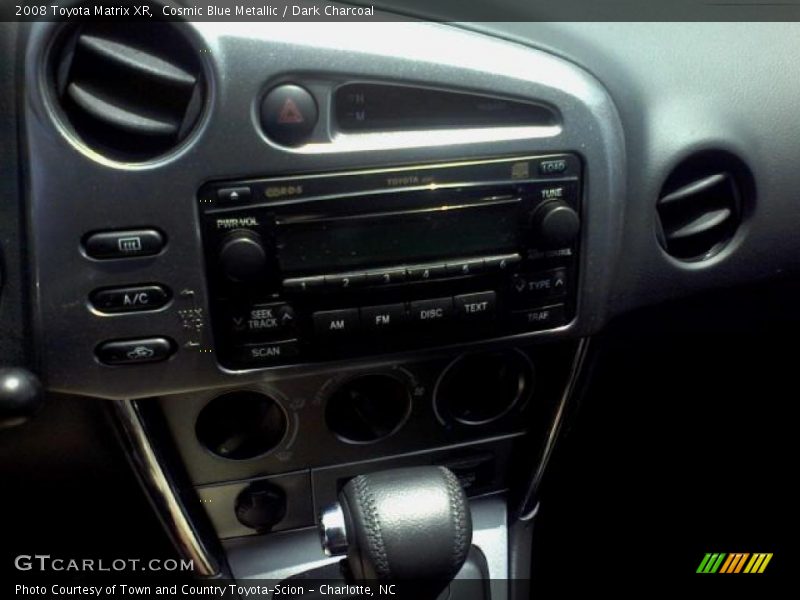 Cosmic Blue Metallic / Dark Charcoal 2008 Toyota Matrix XR