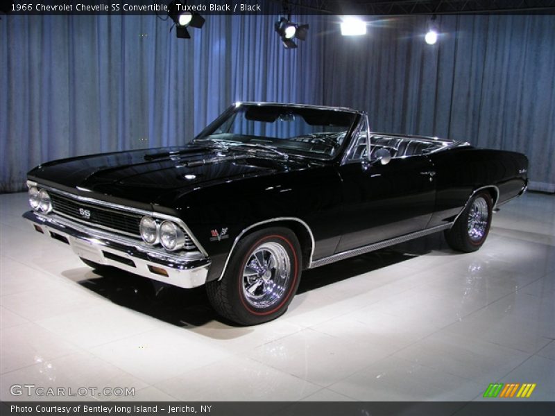 Tuxedo Black / Black 1966 Chevrolet Chevelle SS Convertible