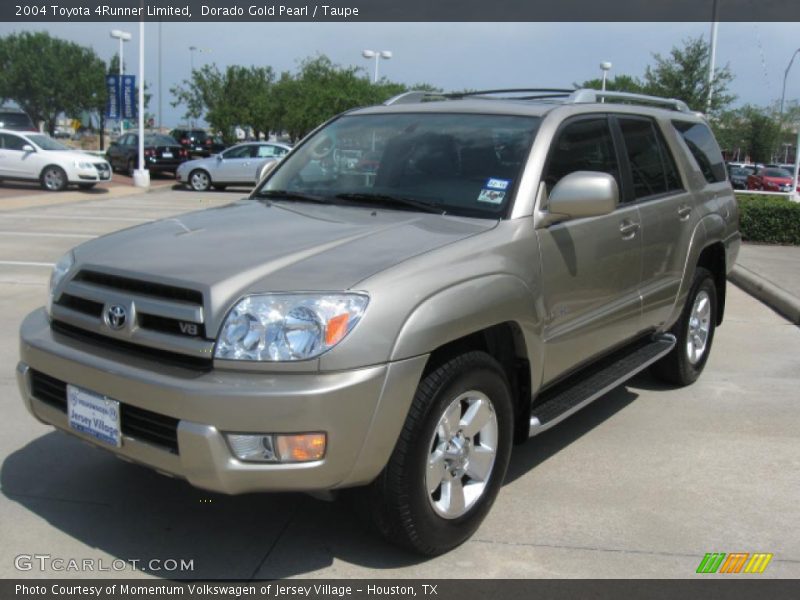 Dorado Gold Pearl / Taupe 2004 Toyota 4Runner Limited