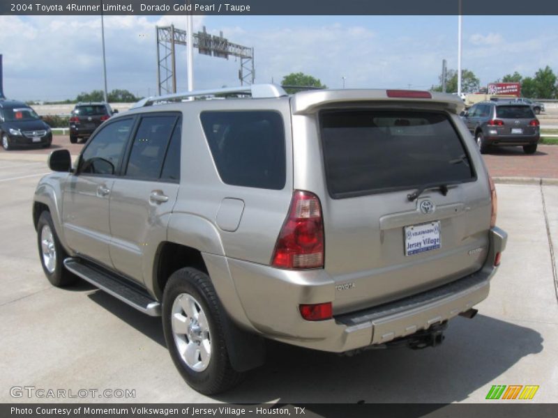 Dorado Gold Pearl / Taupe 2004 Toyota 4Runner Limited