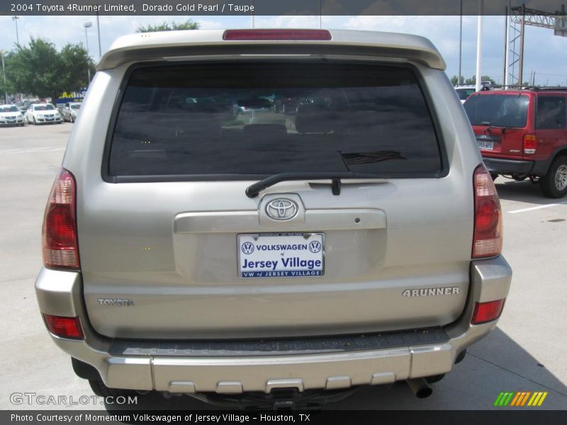 Dorado Gold Pearl / Taupe 2004 Toyota 4Runner Limited