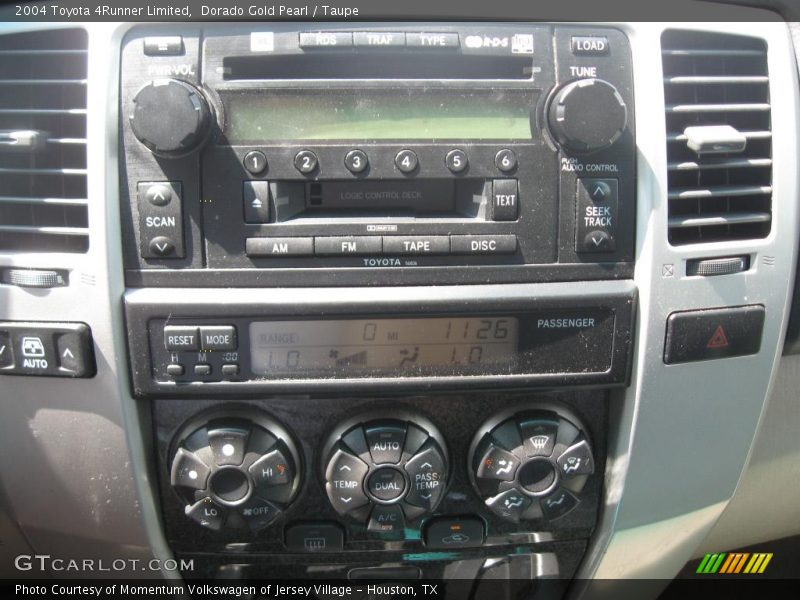 Dorado Gold Pearl / Taupe 2004 Toyota 4Runner Limited