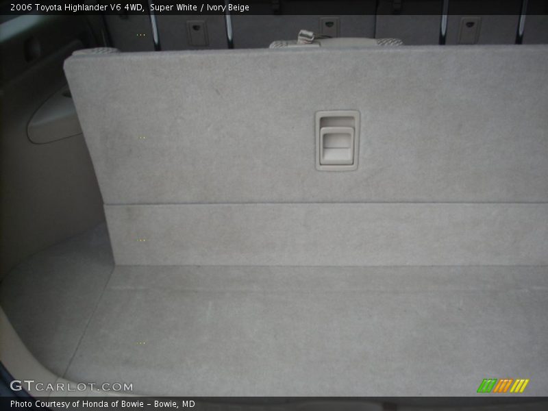 Super White / Ivory Beige 2006 Toyota Highlander V6 4WD