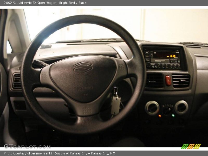 Bright Red / Black 2002 Suzuki Aerio SX Sport Wagon