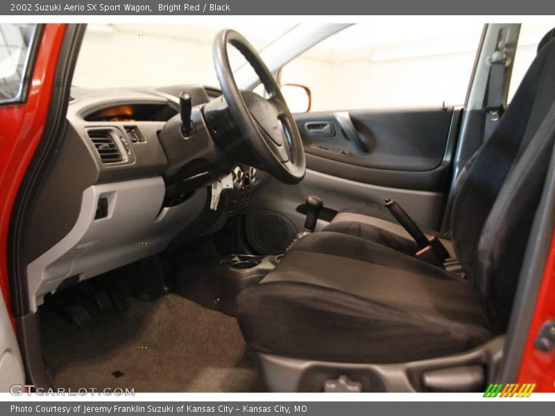 Bright Red / Black 2002 Suzuki Aerio SX Sport Wagon