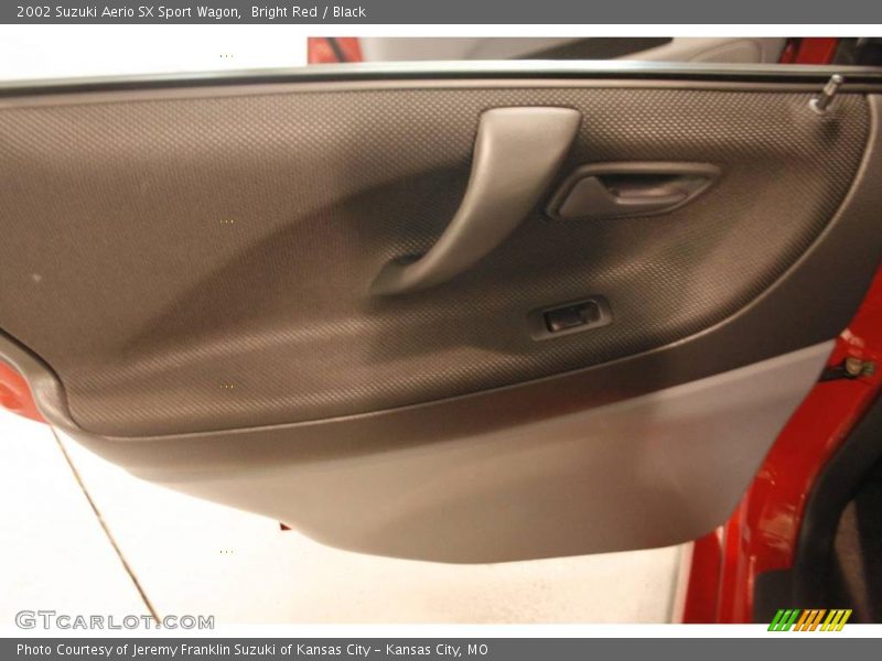 Bright Red / Black 2002 Suzuki Aerio SX Sport Wagon