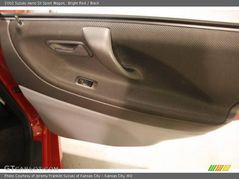 Bright Red / Black 2002 Suzuki Aerio SX Sport Wagon