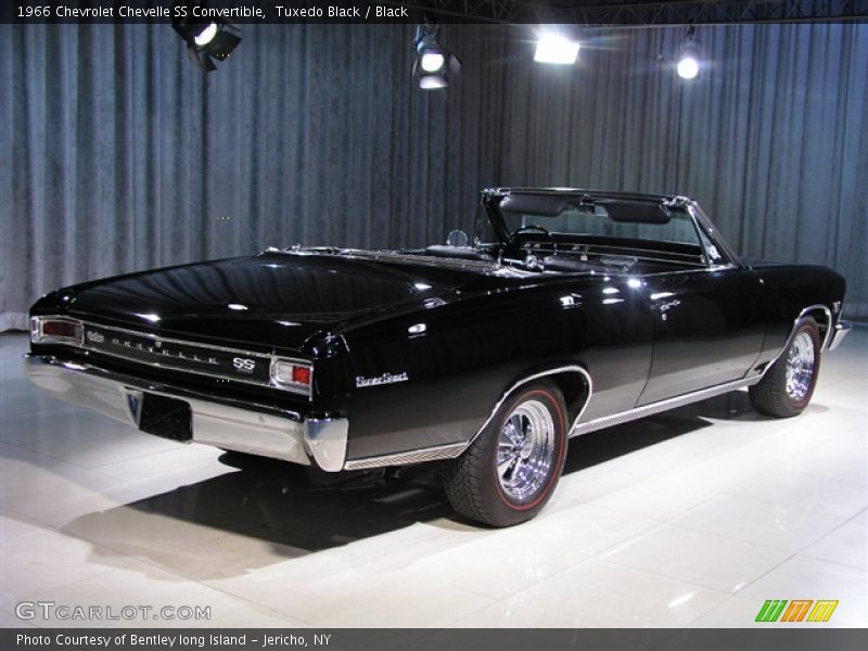 Tuxedo Black / Black 1966 Chevrolet Chevelle SS Convertible