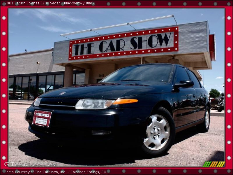Blackberry / Black 2001 Saturn L Series L300 Sedan
