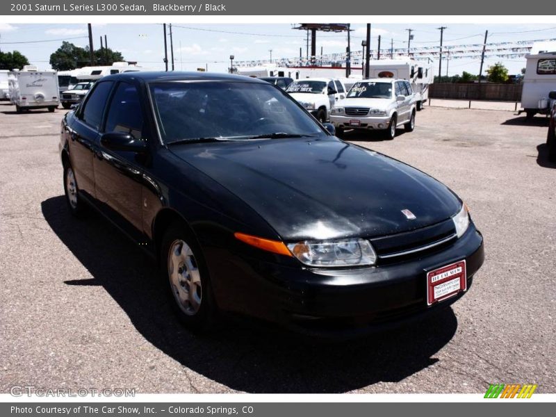 Blackberry / Black 2001 Saturn L Series L300 Sedan