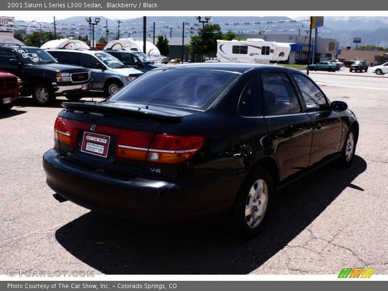 Blackberry / Black 2001 Saturn L Series L300 Sedan