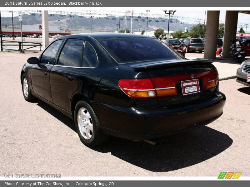 Blackberry / Black 2001 Saturn L Series L300 Sedan