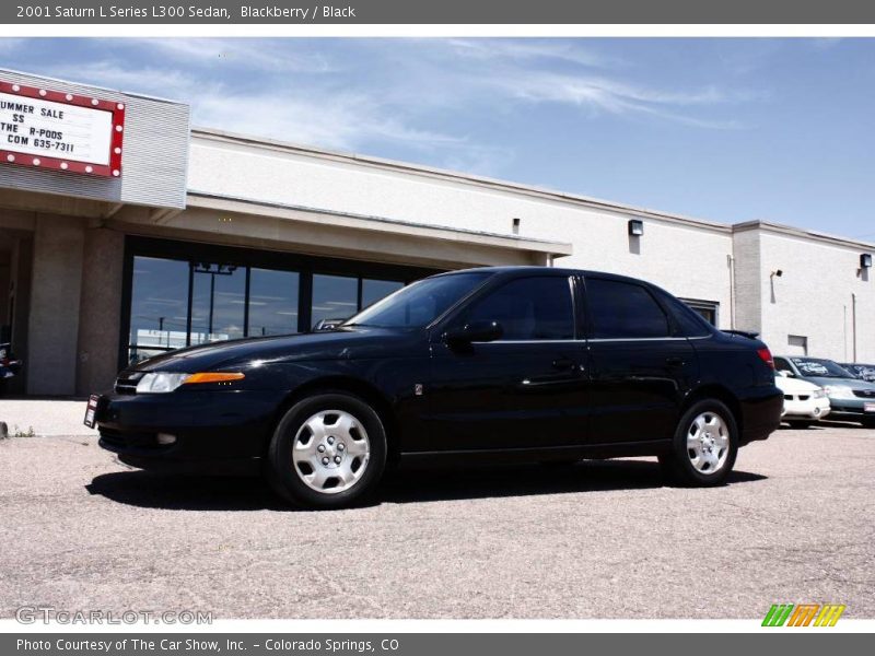 Blackberry / Black 2001 Saturn L Series L300 Sedan
