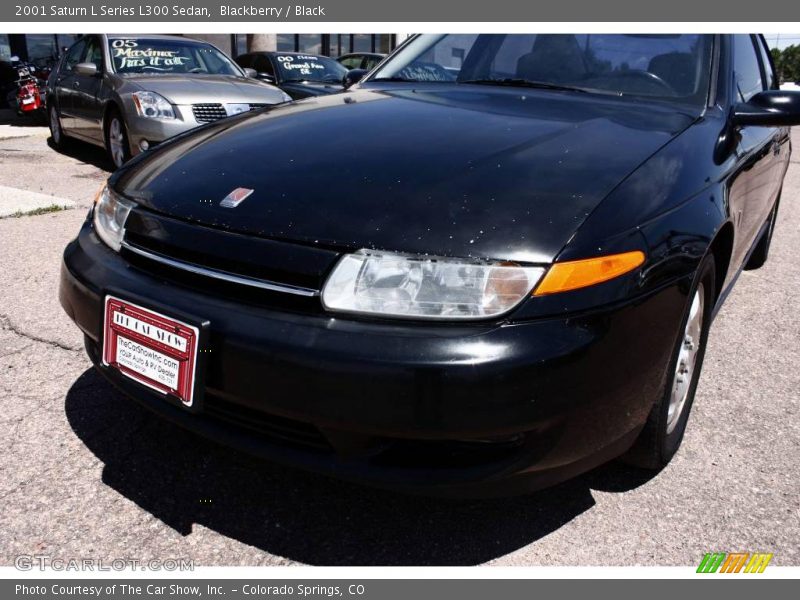 Blackberry / Black 2001 Saturn L Series L300 Sedan