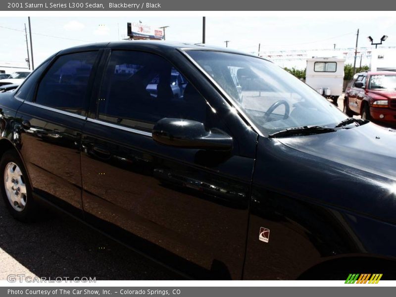 Blackberry / Black 2001 Saturn L Series L300 Sedan