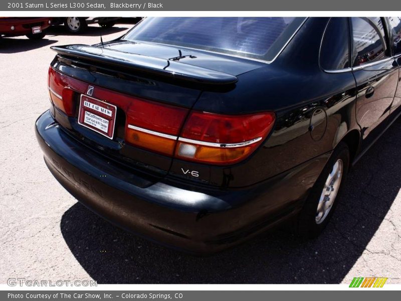 Blackberry / Black 2001 Saturn L Series L300 Sedan
