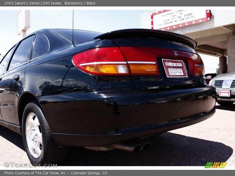 Blackberry / Black 2001 Saturn L Series L300 Sedan