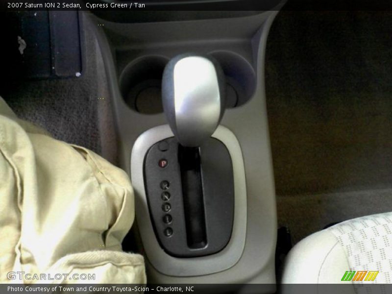 Cypress Green / Tan 2007 Saturn ION 2 Sedan