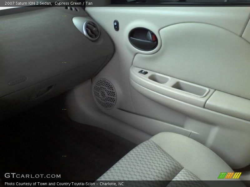 Cypress Green / Tan 2007 Saturn ION 2 Sedan