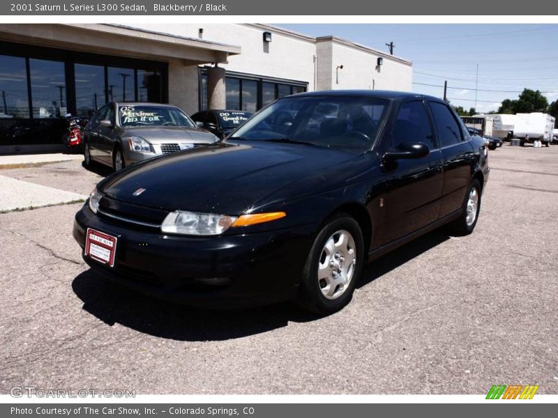 Blackberry / Black 2001 Saturn L Series L300 Sedan