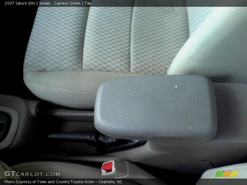 Cypress Green / Tan 2007 Saturn ION 2 Sedan