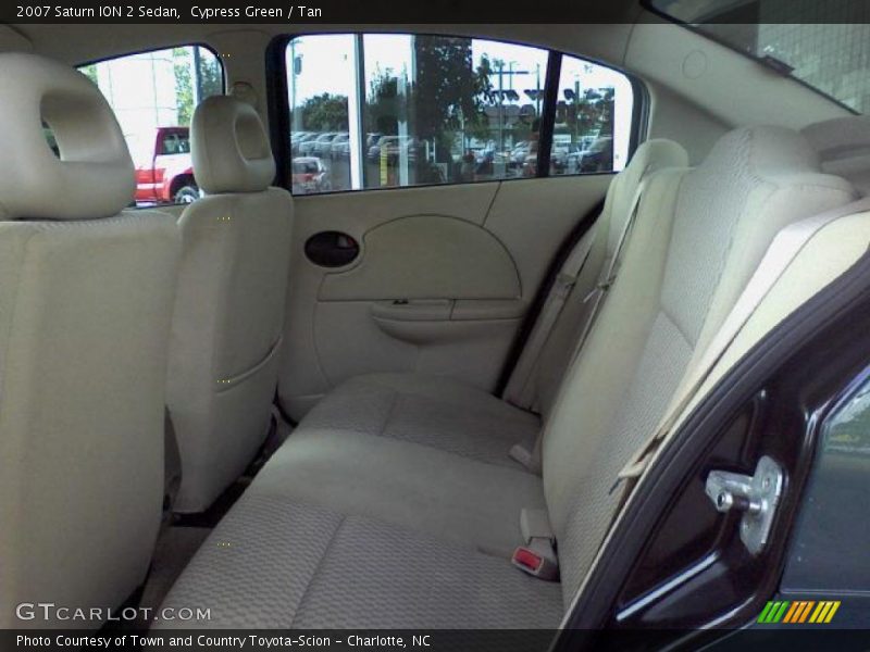 Cypress Green / Tan 2007 Saturn ION 2 Sedan